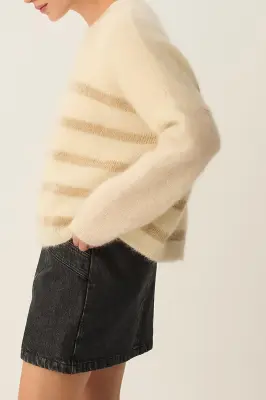 Pull Aleo Creme/Dore - 25 ans — photo 3