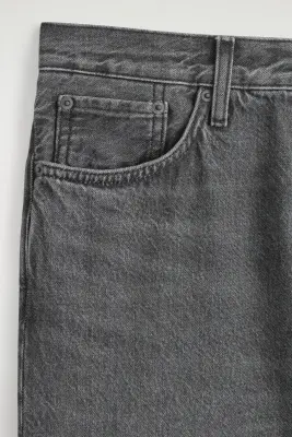 JEAN SIGNATURE REGULAR DROIT - NOIR DÉLAVÉ — photo 5