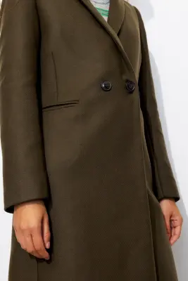 GISELE Manteau en laine Femme — photo 5
