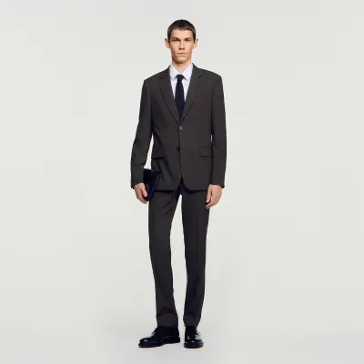 Veste de costume en laine