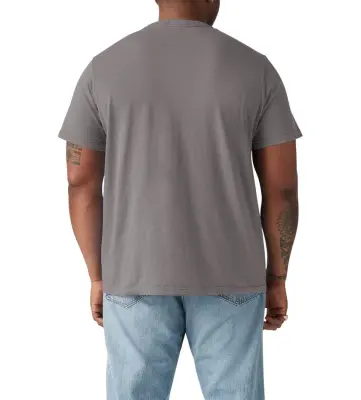 LEVIS BIG TEE SHIRT Gris — photo 4