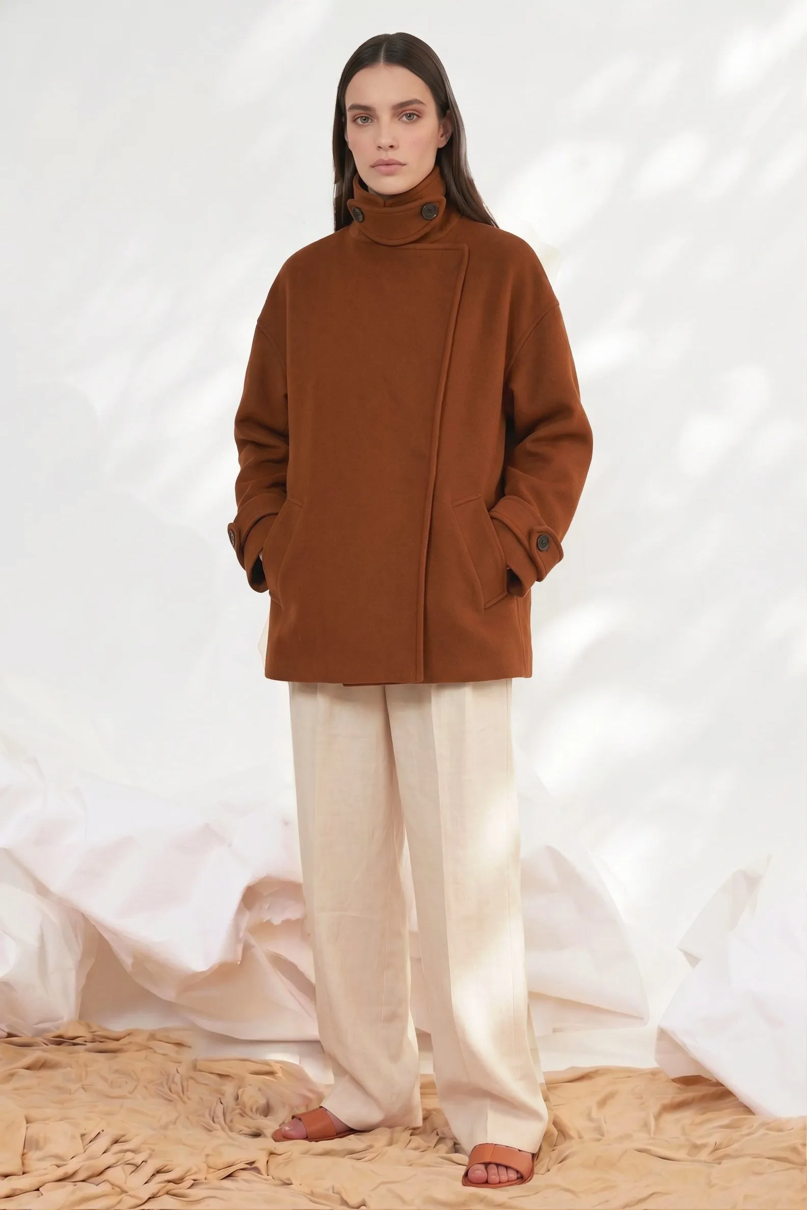 Manteau Mason Amber Brown