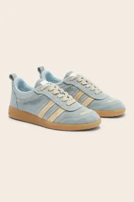 Baskets Quinn bleu et beige — photo 4