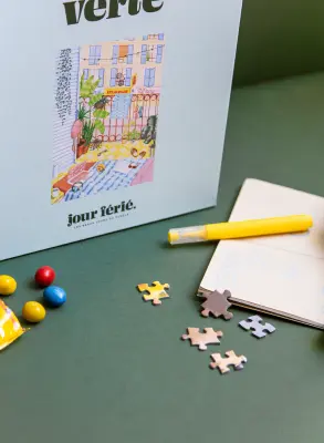 Puzzle 1000 pièces La classe verte – Jour Férié — photo 5