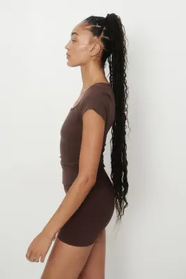 Top de sport SoftMove™ - Moka chocolat — photo 3