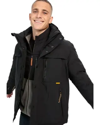 CAMEL ACTIVE PARKA Noir — photo 5