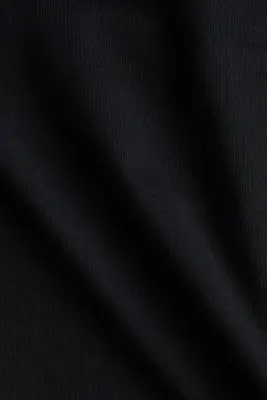 Top tube en coton - Noir — photo 3