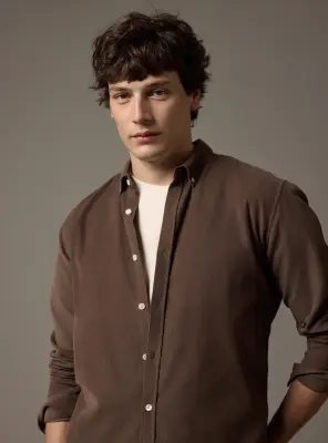 Chemise College Expresso — photo 3