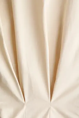 Chemise cintrée en popeline - Beige clair — photo 3