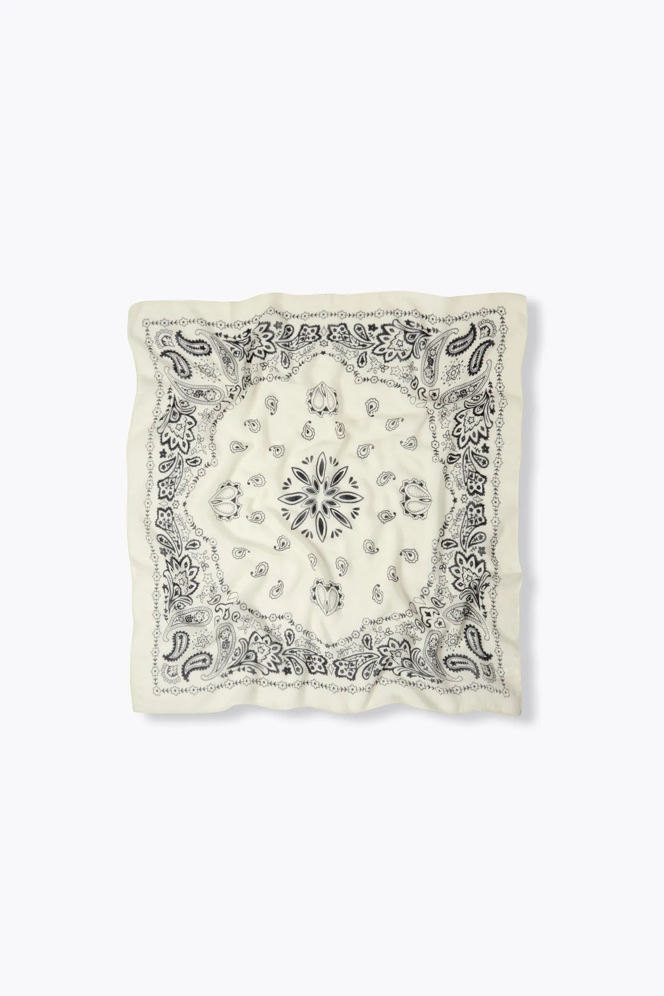 Foulard carré en laine Femme