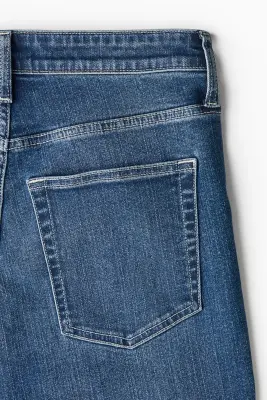 Flared High Jeans - Bleu denim — photo 4