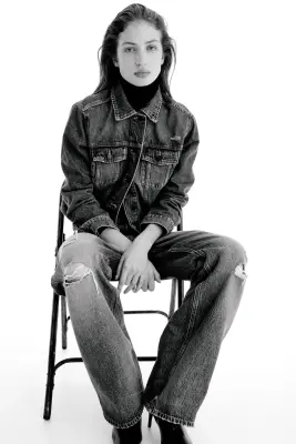 Veste en denim - Bleu denim — photo 2