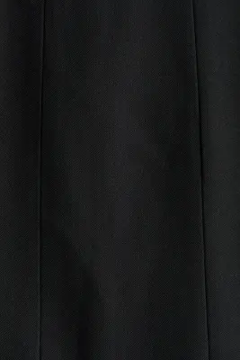 Robe à encolure en V - Noir — photo 4