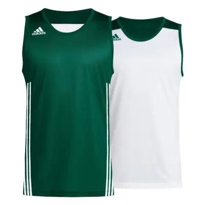 ADIDAS DEBARDEUR REVERSIBLE Vert — photo 2