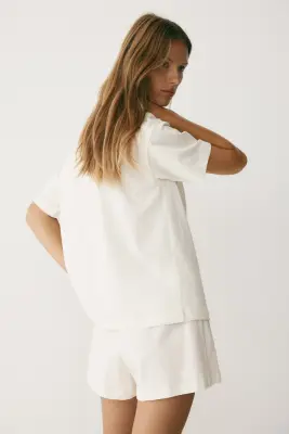 Pyjama imprimé - Crème/Matcha — photo 4