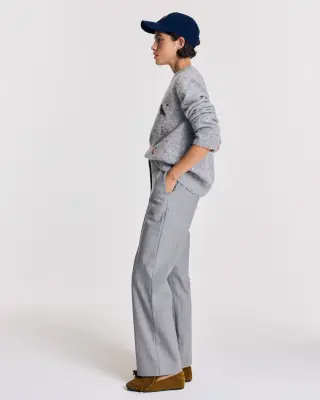 Pantalon Orlando rayures gris et beige — photo 5