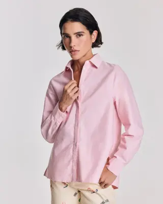 Chemise Liseron rose dragé — photo 5