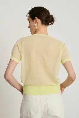 PULL DUA JAUNE ACIDE — photo 3