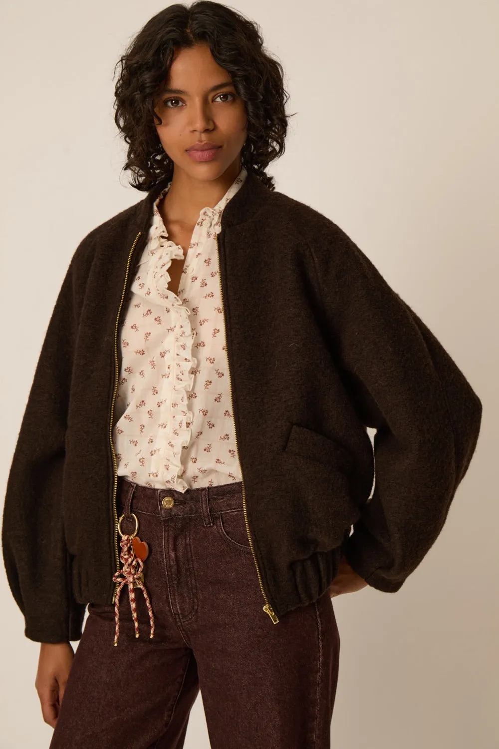 Veste maille Hildilia Ourson