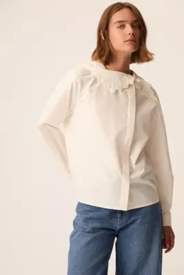 Blouse Soline Ecru — photo 1