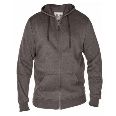 DUKE SWEAT ZIPPE Anthracite — photo 1