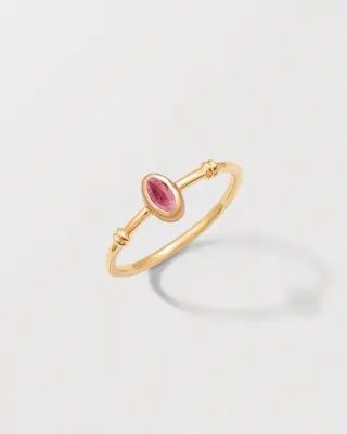 BAGUE ARLETTE - Or jaune 18 carats — photo 1