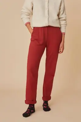 pantalon zelima chataigne — photo 1
