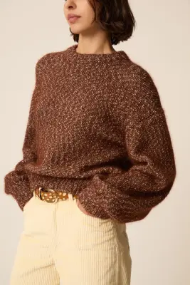 Pull Ava Cognac — photo 5