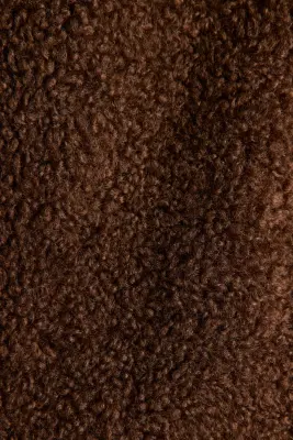 Veste en tissu Teddy bear - Marron — photo 5