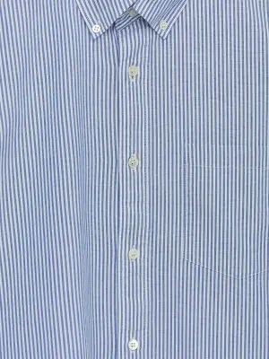 Chemise Oxford classique - Bleu/rayé — photo 4