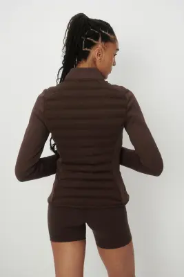 Veste Hybrid matelassée ThermoMove™ - Moka chocolat — photo 2