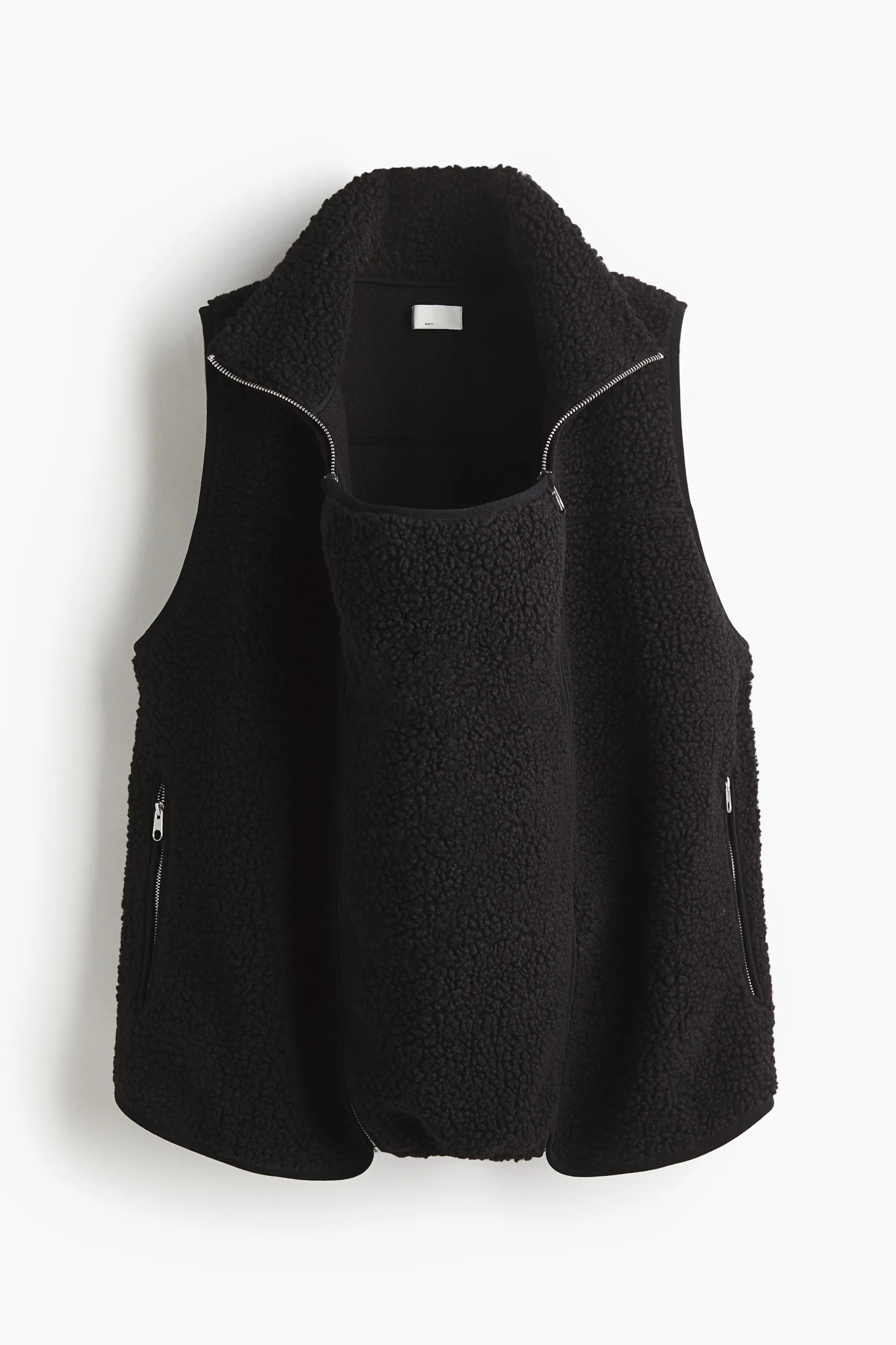 MAMA Veste de portage sans manches Before & After - Noir