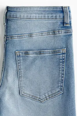 Flared Regular Jeans - Bleu denim clair — photo 4