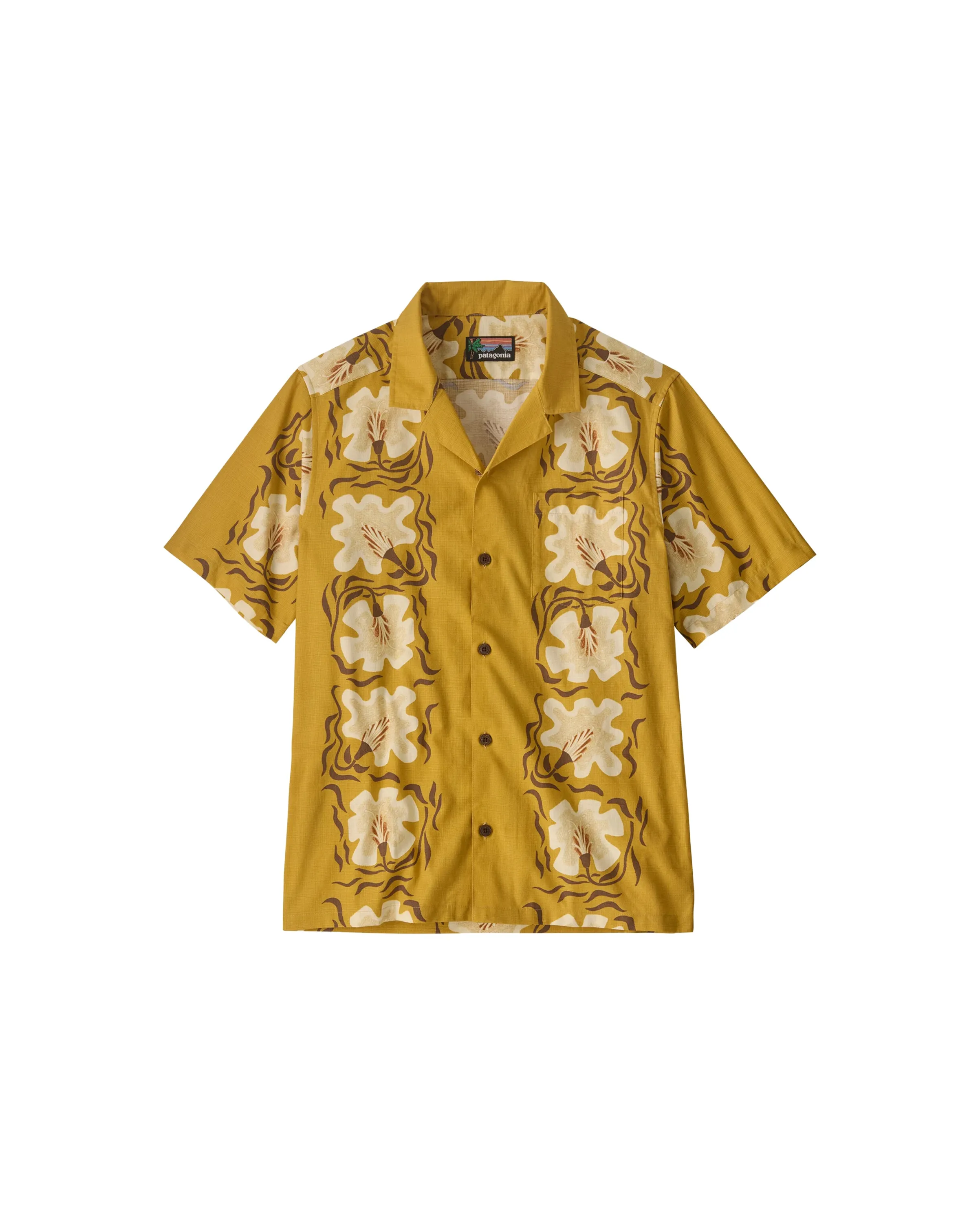 M's Tidal Threads Camp Shirt Fitz Roy Floral Light