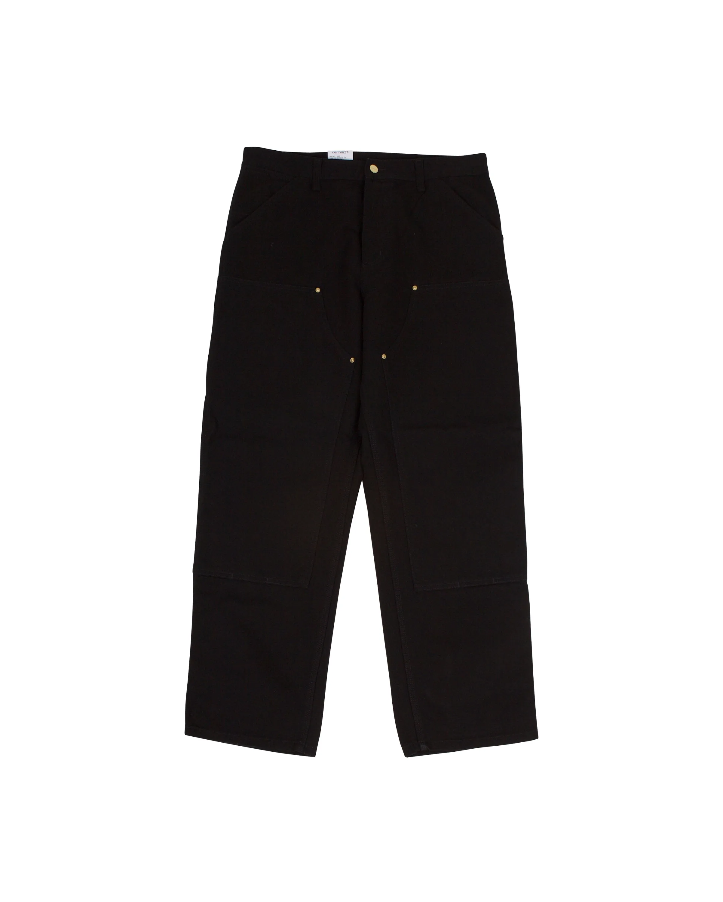 Double Knee Pant Dearborn Canvas Black Rinsed