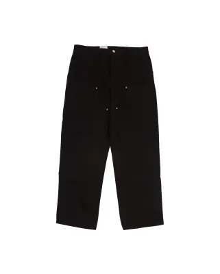 Double Knee Pant Dearborn Canvas Black Rinsed — photo 1