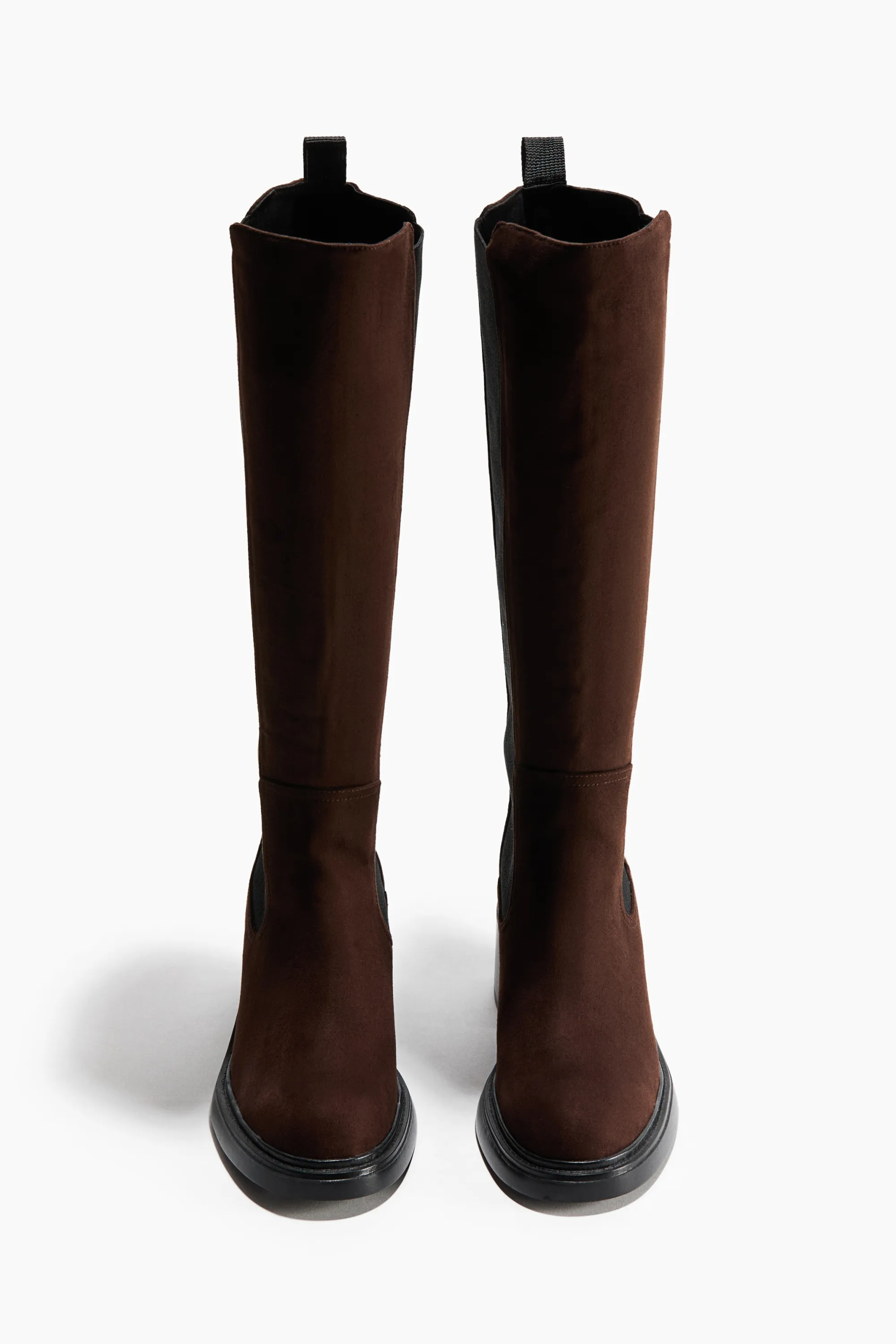 Bottes de hauteur genou - Marron foncé