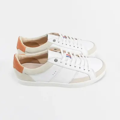 Baskets Hiba Blanc Beige — photo 4