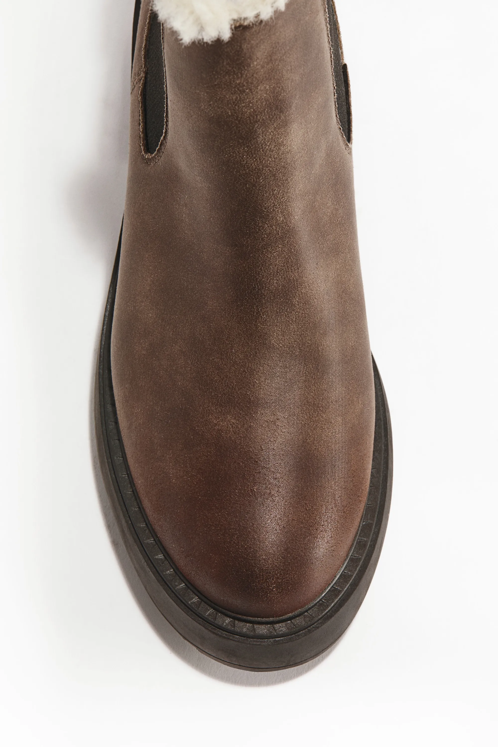Bottines Chelsea chaudement doublées - Marron foncé