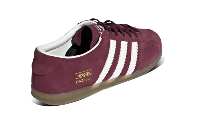 Adidas Gazelle Lo Pro Maroon White — photo 2