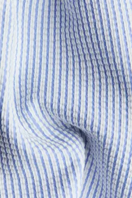 Robe avec nœud devant - Bleu/rayé — photo 7