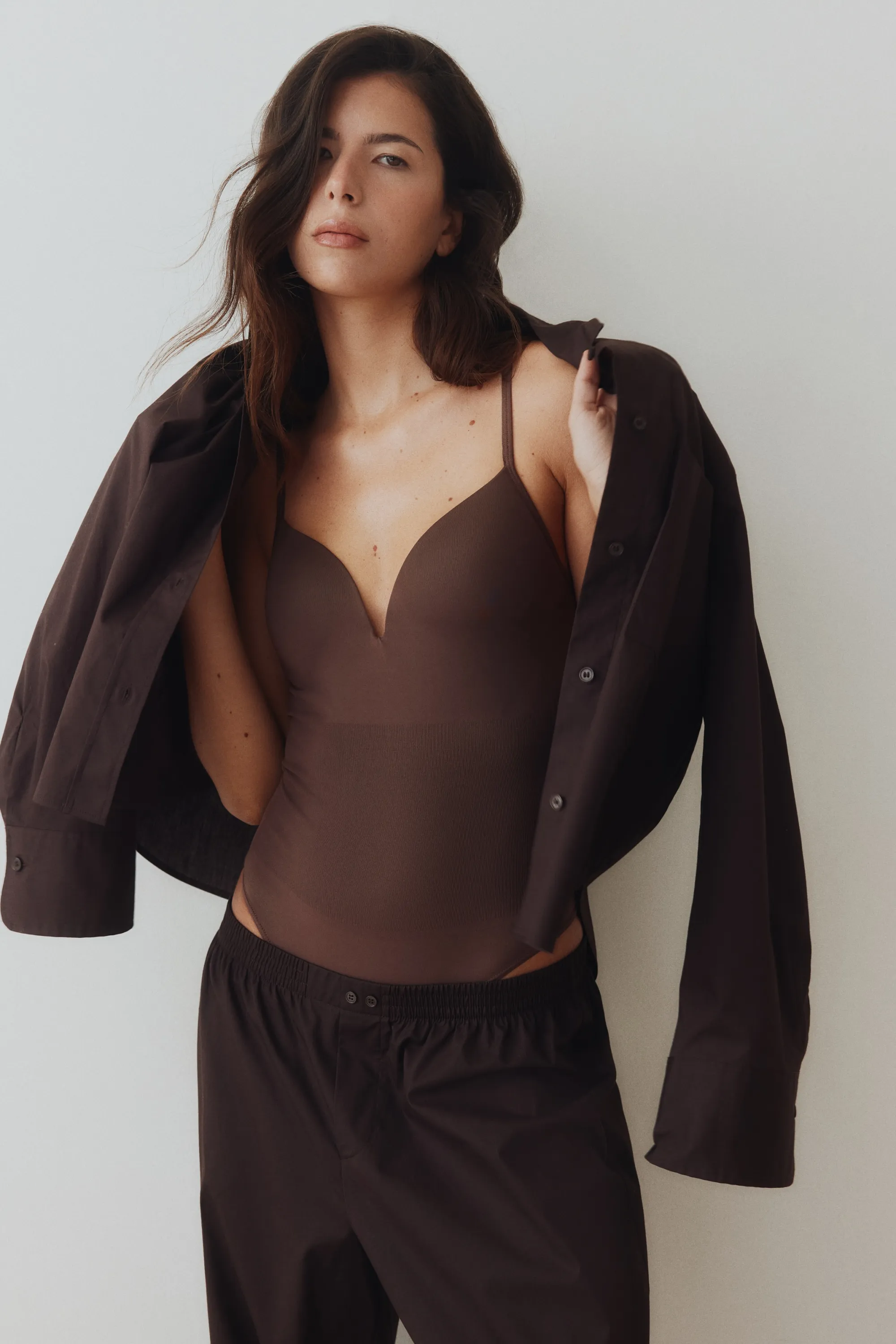 Body Seamless Light Shape - Marron