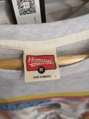 T-shirt gris Homage Braves — photo 2