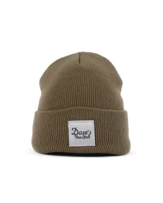 Vintage Logo Beanie Military Olive — photo 1