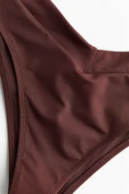 Cheeky Bikini bottoms - Marron foncé — photo 4