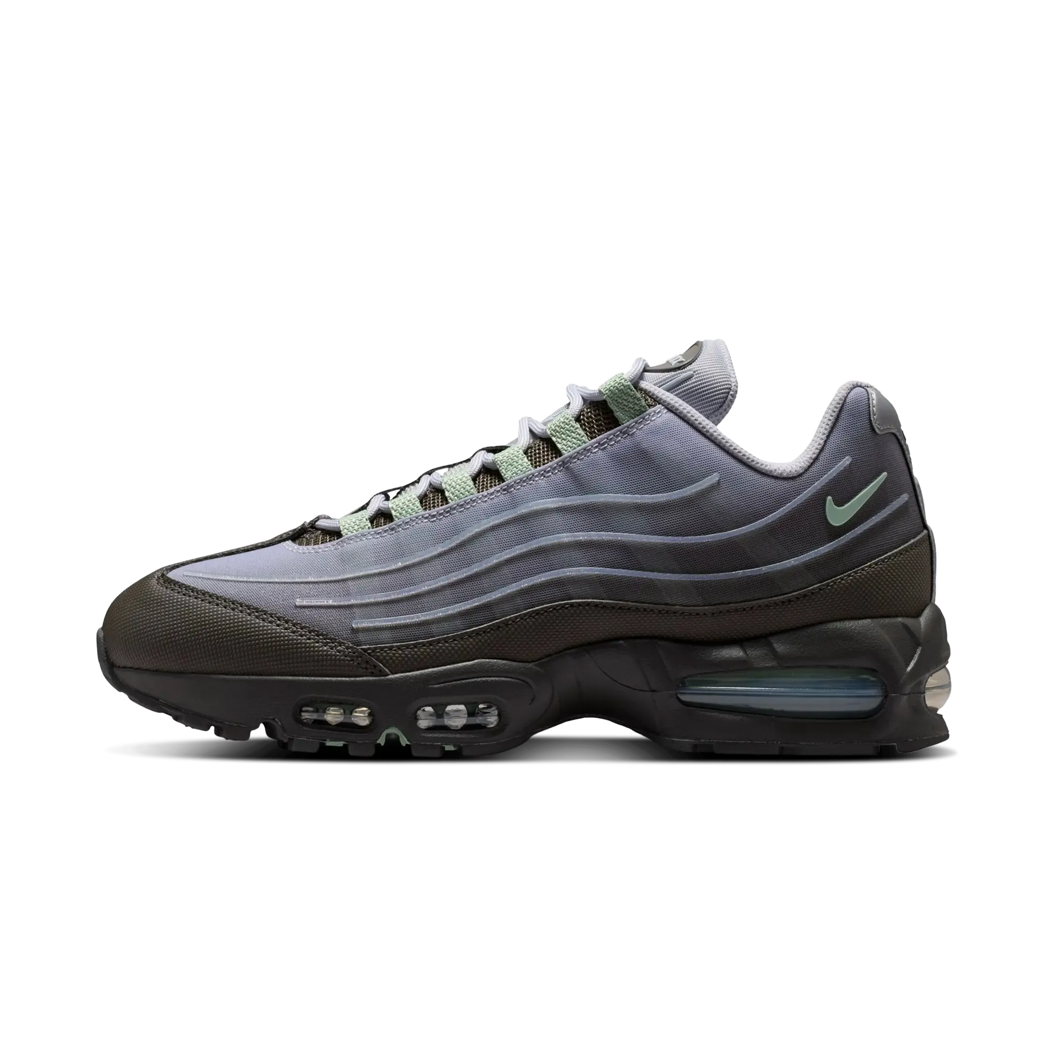 Nike Air Max 95 Big Bubble Tech Medium Ash Grey Steam