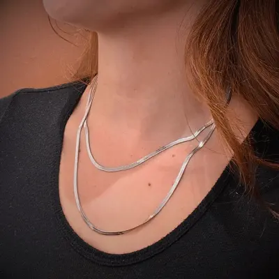 Collier Aura Argenté — photo 4