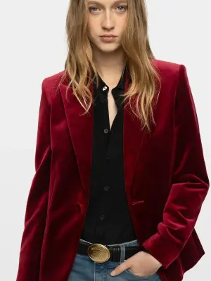 Blazer Vavy Velours — photo 3