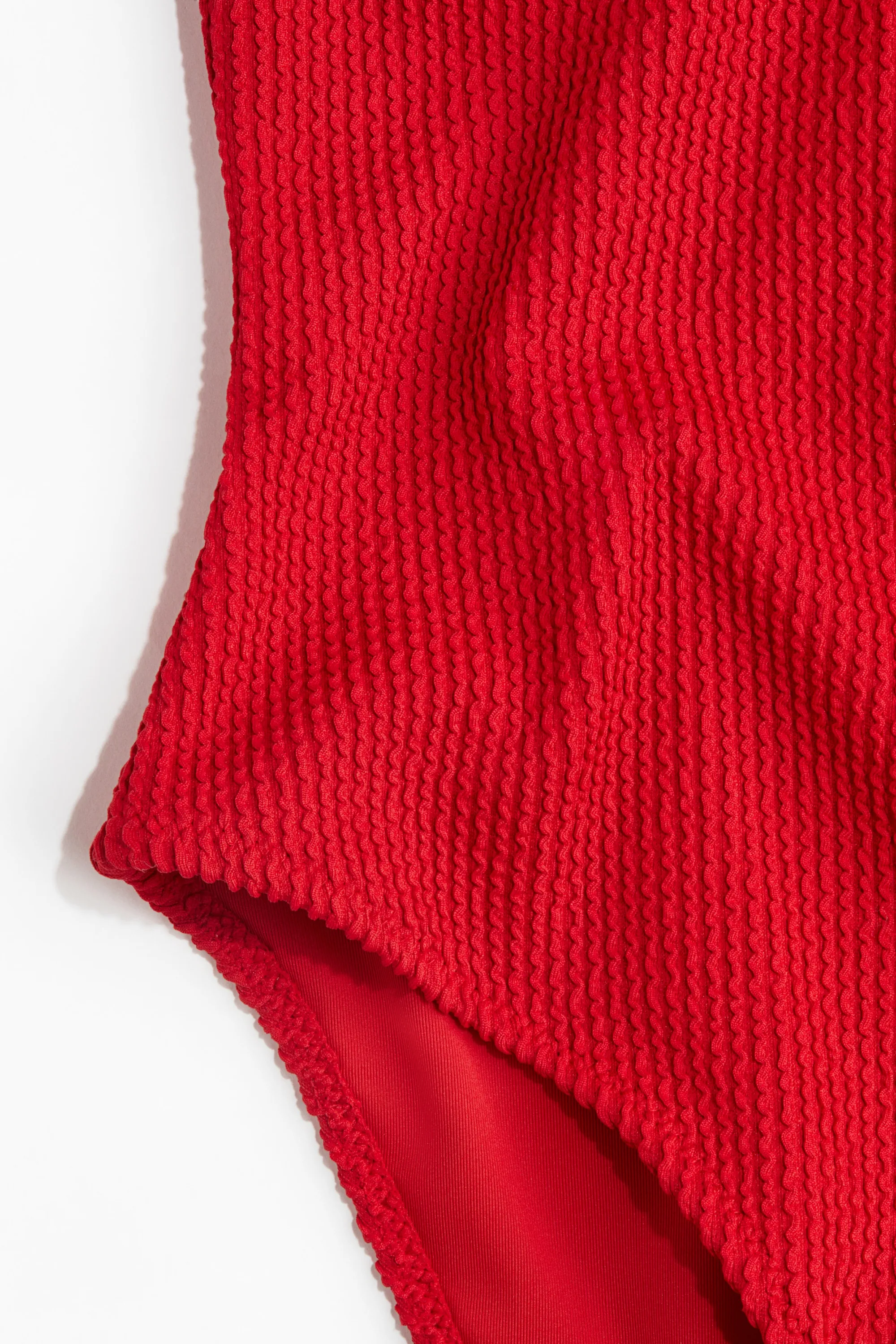 Maillot de bain paddé High Leg - Rouge