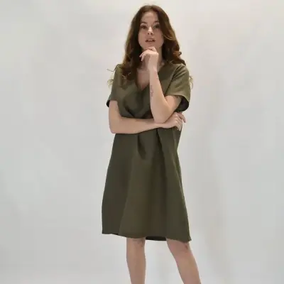 Robe Zelda kaki — photo 2